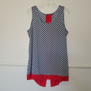 Galina Top Sleeveless Blouse Tank Top Size M